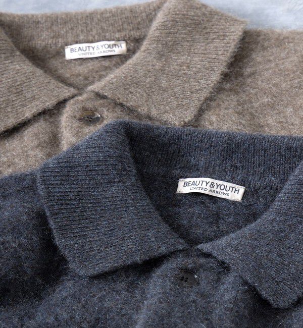 BEAUTY&YOUTH UNITED ARROWS「ブラッシュド ヤク ニット ジャケット」|カーディガン|