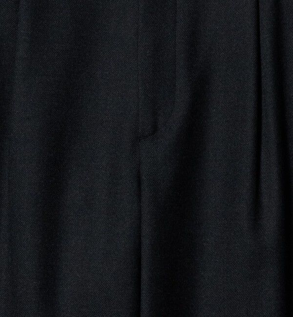 BEAUTY&YOUTH UNITED ARROWS「フラノ テーパード イージー パンツ NO.5 手洗い可能」|チノ|