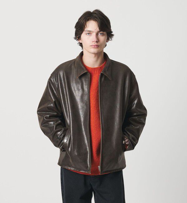 MONKEY TIME「ゴート ムートンカラー ジップ ジャケット」|その他|