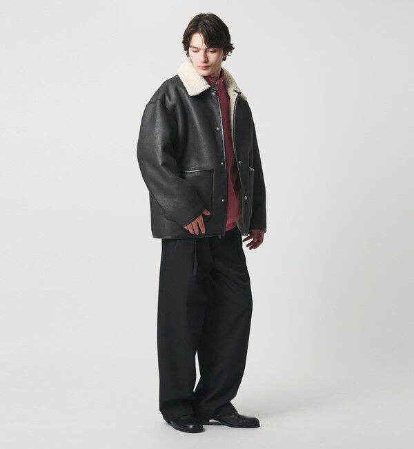 MONKEY TIME「ムートンライク リバーシブル ジャケット」|その他|