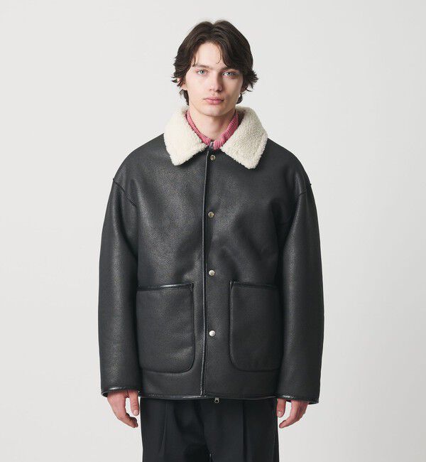 MONKEY TIME「ムートンライク リバーシブル ジャケット」|その他|