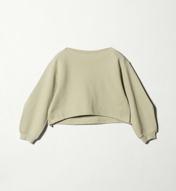 BEAUTY&YOUTH UNITED ARROWS「クロップド ボートネックプルオーバー」|Tシャツ・カットソー|LIME