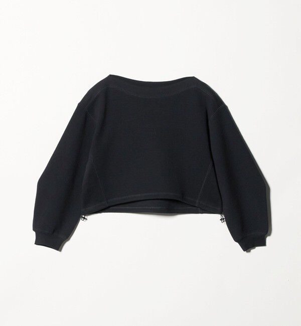 BEAUTY&YOUTH UNITED ARROWS「クロップド ボートネックプルオーバー」|Tシャツ・カットソー|NAVY