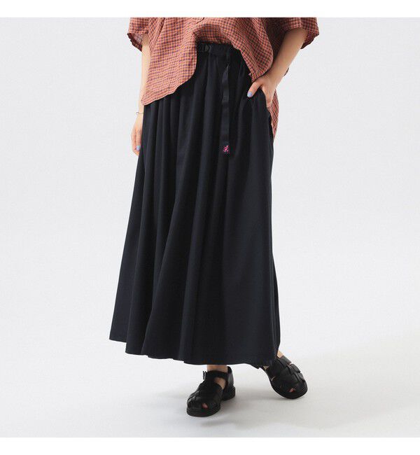 BEAMSBOY「【別注】Gramicci  / ギャバ ロングスカート」|スカート|