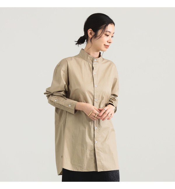Demi-Luxe BEAMS 「【別注】:colon / ツイル シャツ」|シャツ・ブラウス|BEIGE