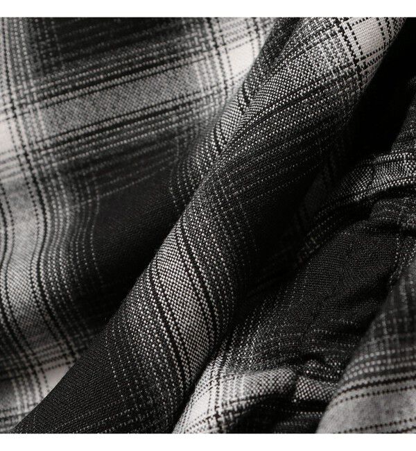 Ray BEAMS 「チェック シャーリング タイトスカート」|タイト|