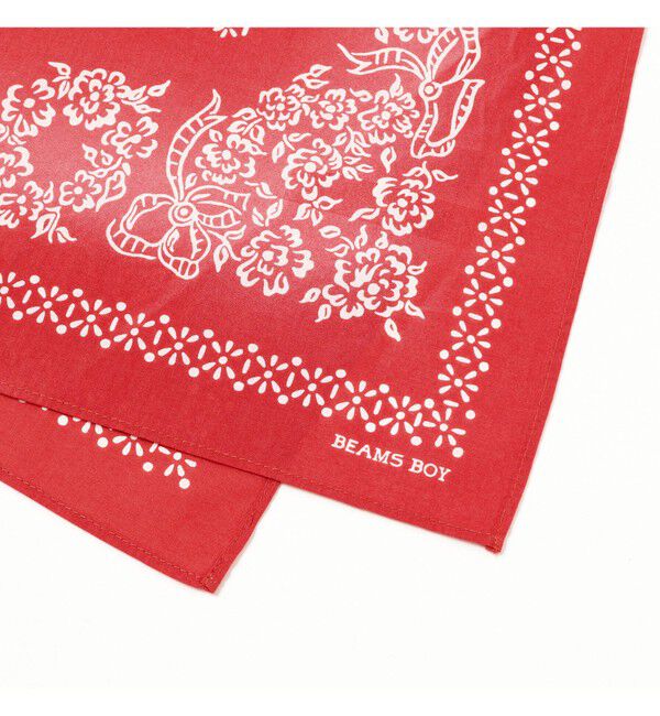 BEAMSBOY「【別注】ELEPHANT BRAND / デッドストックフェード 下鼻 バンダナ」|ハンカチ|