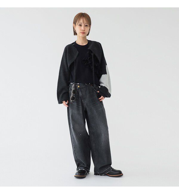 BEAMSBOY「maturely / ハート ボレロ」|ニット・セーター|