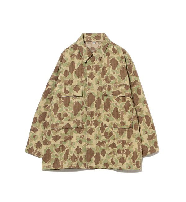 BEAMSBOY「【別注】BUZZ RICKSON'S / ヘリンボーン カモ ジャケット」|ブルゾン・スタジャン|