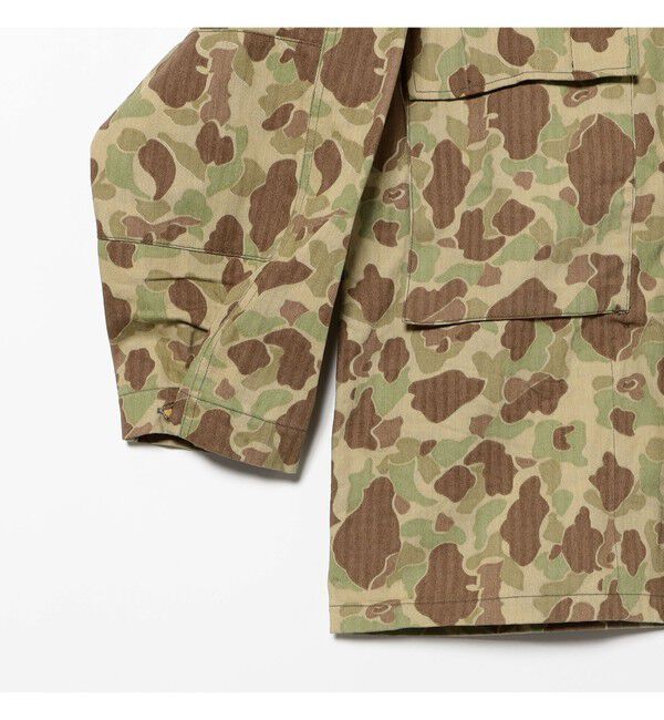 BEAMSBOY「【別注】BUZZ RICKSON'S / ヘリンボーン カモ ジャケット」|ブルゾン・スタジャン|