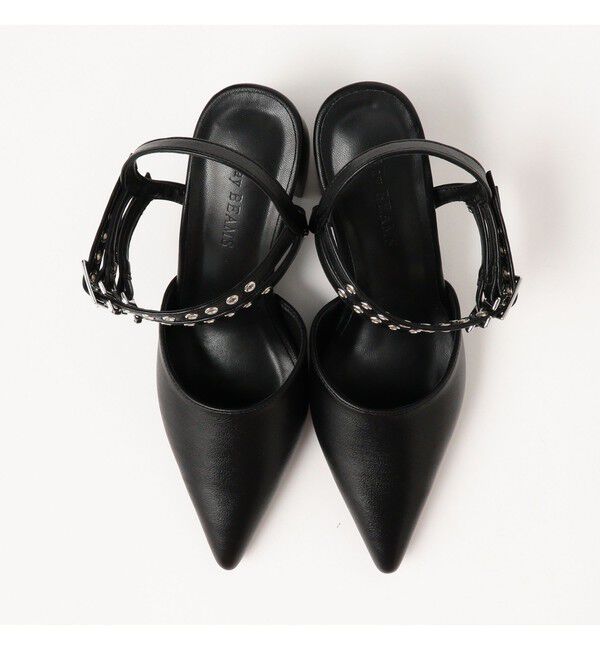 Ray BEAMS 「ダブル ベルト ヒール パンプス」|パンプス|