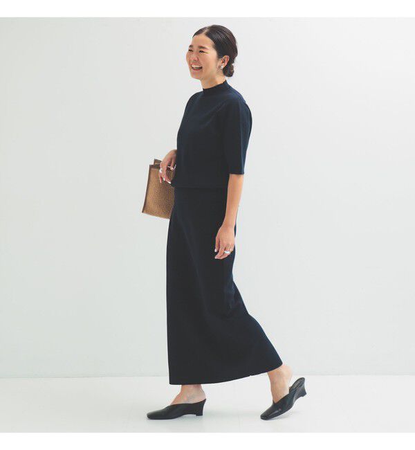 Demi-Luxe BEAMS 「シンプル モックネック ニット .M」|ニット・セーター|