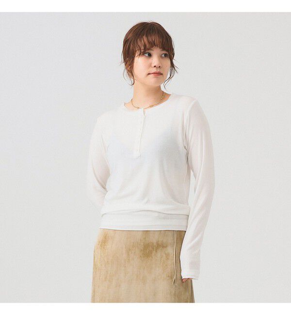 Ray BEAMS 「RBS / ヘンリー ボートネック Tシャツ」|Tシャツ・カットソー|