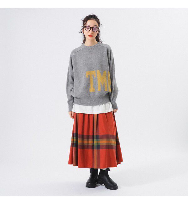 BEAMSBOY「ビッグ タータン スカート」|スカート|