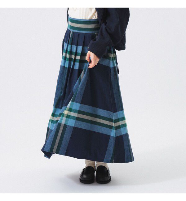 BEAMSBOY「ビッグ タータン スカート」|スカート|