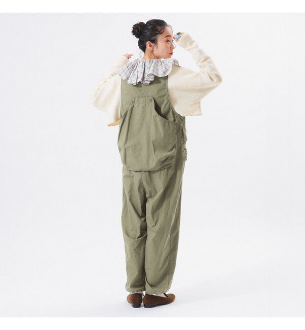 BEAMSBOY「コットンウェザー ハンティングベスト オールインワン」|オールインワン|OLIVE