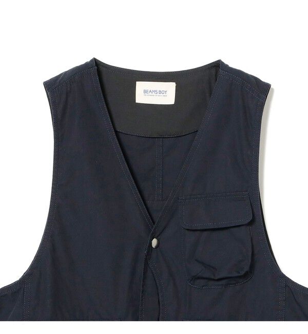 BEAMSBOY「コットンウェザー ハンティングベスト オールインワン」|オールインワン|