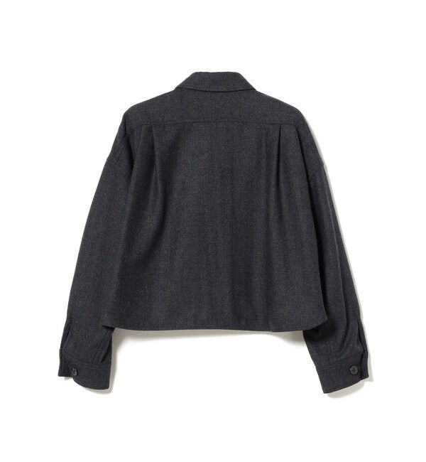 BEAMSBOY「ショート ヘリンボーン CPO ジャケット」|ブルゾン・スタジャン|