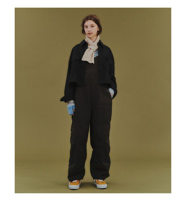 BEAMSBOY「ショート ヘリンボーン CPO ジャケット」|ブルゾン・スタジャン|