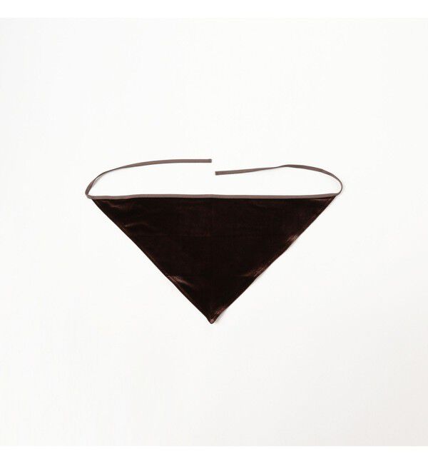 Ray BEAMS 「ベロア ヘッド スカーフ」|その他|