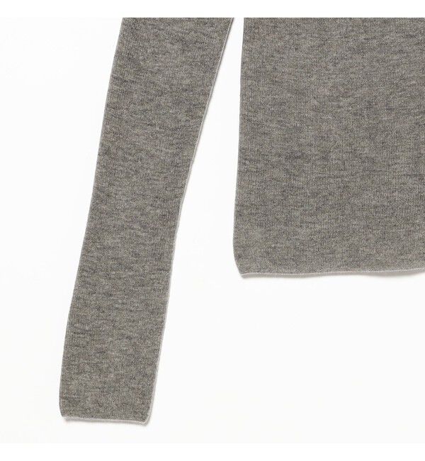 Demi-Luxe BEAMS 「AK+1 / 片畦 アシメトリーネック プルオーバー」|ニット・セーター|