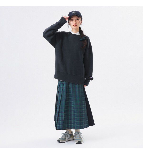 BEAMSBOY「【別注】Champion / バックプリント リバースウィーブ(R) クルー スウェット」|スウェット・ジャージ|