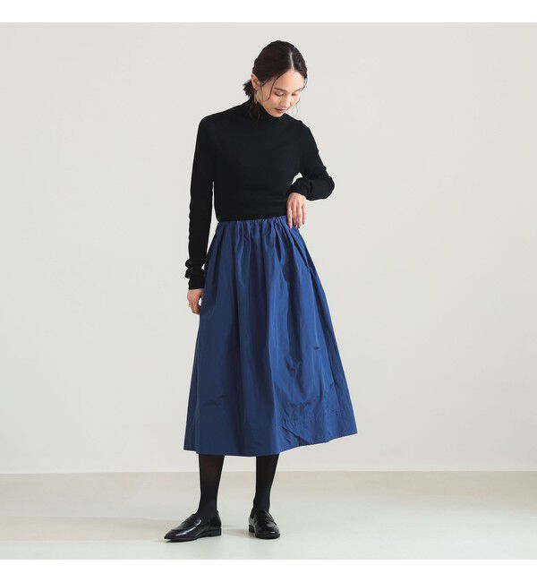 Demi-Luxe BEAMS 「ランダム タック フレアスカート」|スカート|