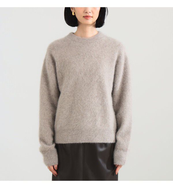 Demi-Luxe BEAMS 「ヤク フォックス ロングスリーブ プルオーバーニット」|ニット・セーター|