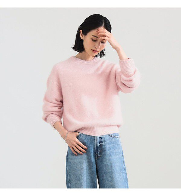 Demi-Luxe BEAMS 「ヤク フォックス ロングスリーブ プルオーバーニット」|ニット・セーター|