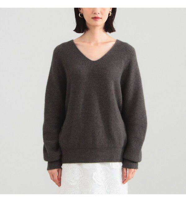 Demi-Luxe BEAMS 「フォックスウール ホールガーメント ニット」|ニット・セーター|