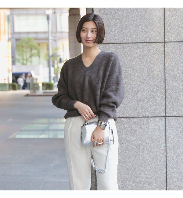 Demi-Luxe BEAMS 「フォックスウール ホールガーメント ニット」|ニット・セーター|