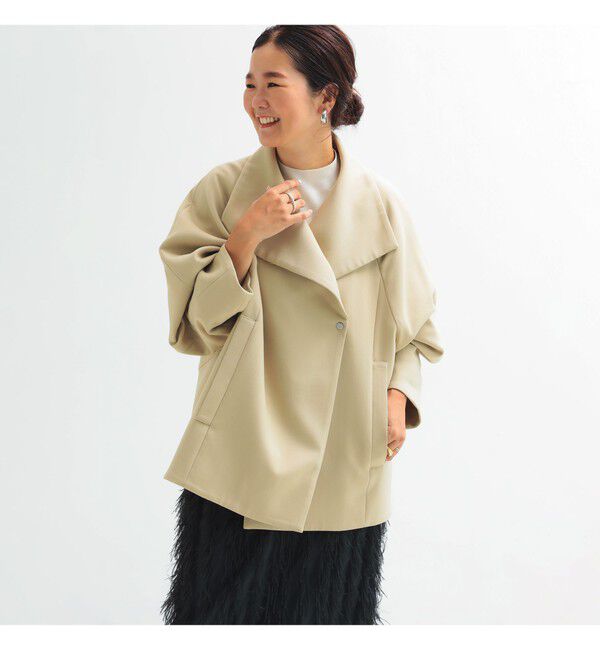 Demi-Luxe BEAMS 「スタンドネック 中綿ブルゾン コート .M」|ダッフルコート|