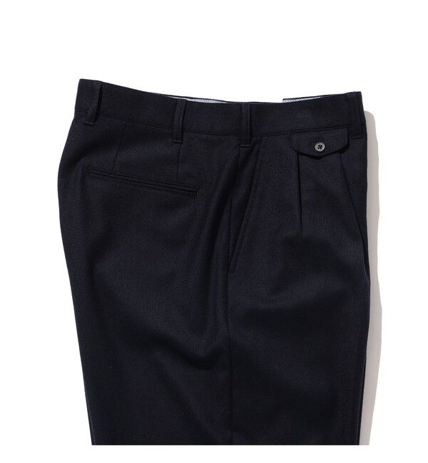 BEAMS PLUS「BEAMS PLUS / 2プリーツ フランネル トラウザーズ」|その他|