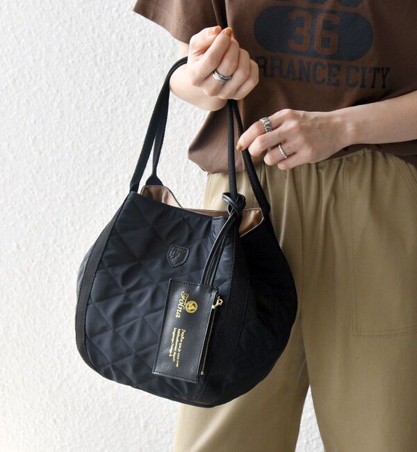 SHIPS any「《一部追加予約》【SHIPS any別注】Folna: 2WAY キルティング バッグ」|トートバッグ|