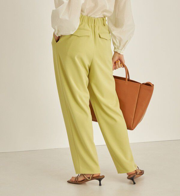 SHIPS for women「〈手洗い可能〉2タック ジョーゼット テーパード パンツ ◇ 」|その他|