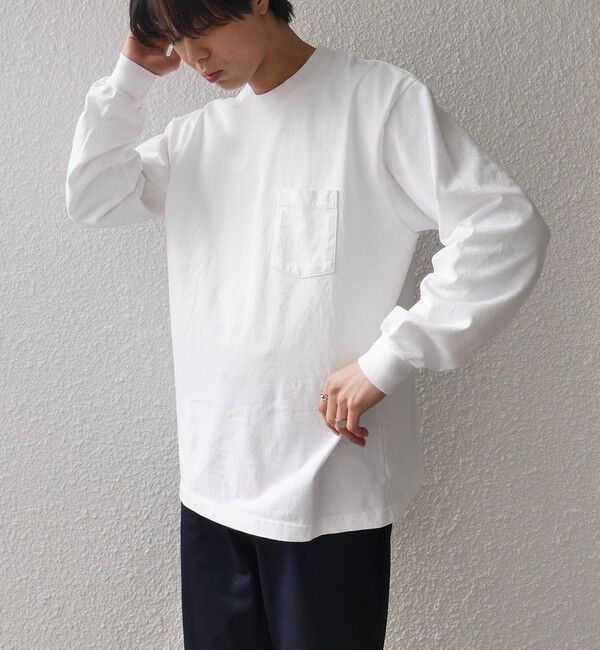 SHIPS any「【SHIPS any別注】LA APPAREL: 8.5oz 長袖 Tシャツ 23SS◇」|Tシャツ・カットソー|