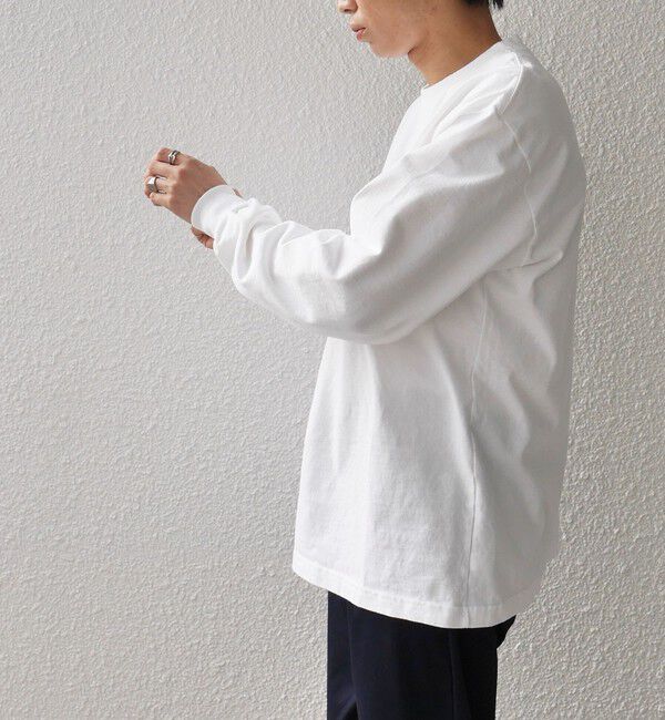 SHIPS any「【SHIPS any別注】LA APPAREL: 8.5oz 長袖 Tシャツ 23SS◇」|Tシャツ・カットソー|