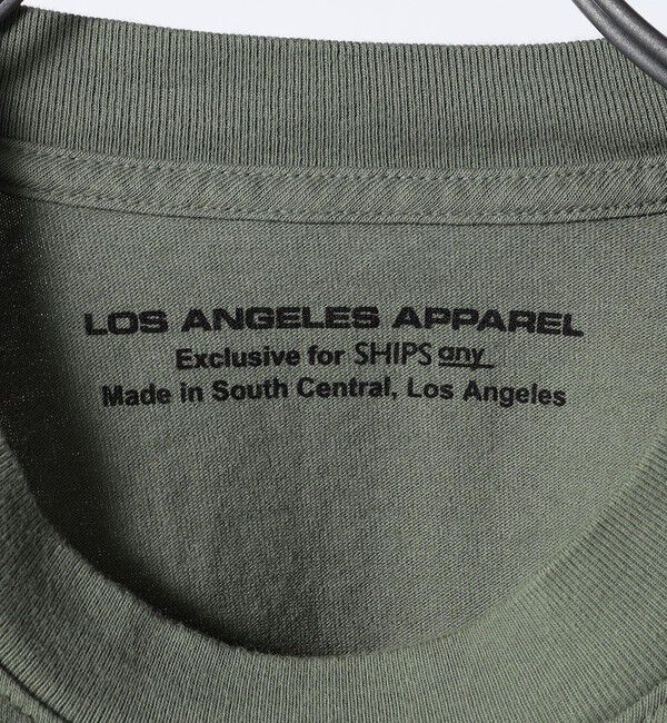 SHIPS any「【SHIPS any別注】LA APPAREL: 8.5oz 長袖 Tシャツ 23SS◇」|Tシャツ・カットソー|