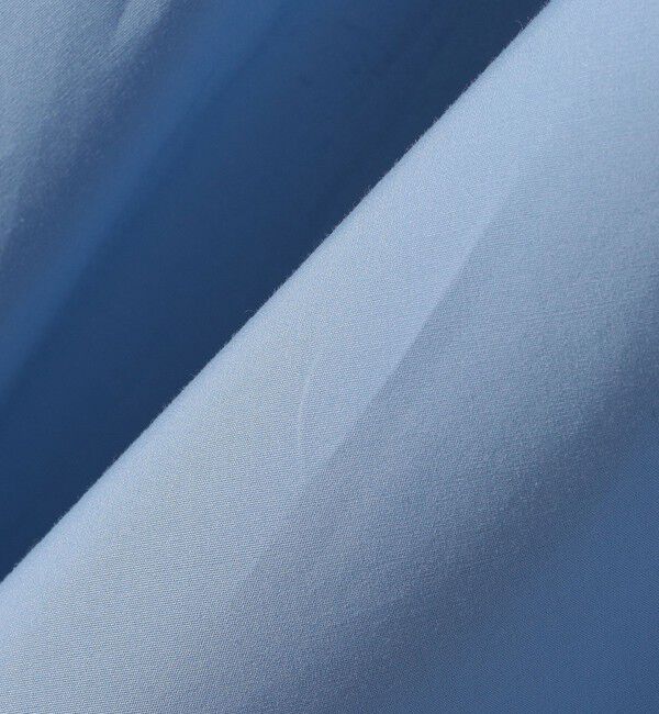 SHIPS for women「〈手洗い可能〉GIZA スーピマ 綿 切り替え バンドカラー ワンピース◇」|ワンピース|