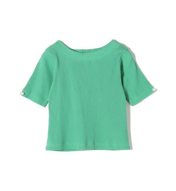 SHIPS for women「*オーガニックコットン バック クロス リブ トップス◇」|Tシャツ・カットソー|