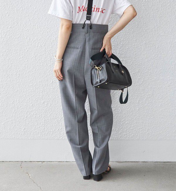 SHIPS for women「TW ギャバ サスペンダー パンツ◇」|その他|