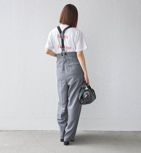 SHIPS for women「TW ギャバ サスペンダー パンツ◇」|その他|