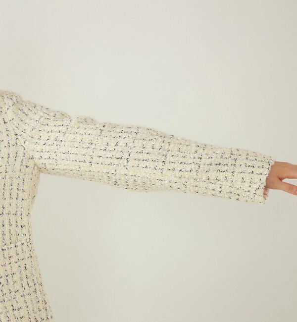 quaranciel「quaranciel: ファンシー ツイード ステンカラー ジャケット」|その他|