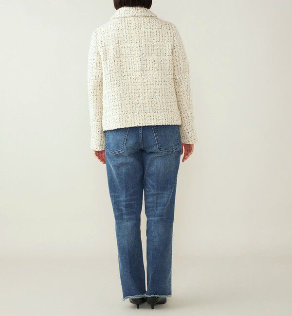 quaranciel「quaranciel: ファンシー ツイード ステンカラー ジャケット」|その他|