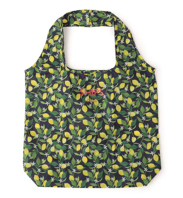 SHIPS Colors 「SHIPS Colors:〈手洗い可能〉リサイクル エコバッグ (M)」|エコバッグ|ダークブルー