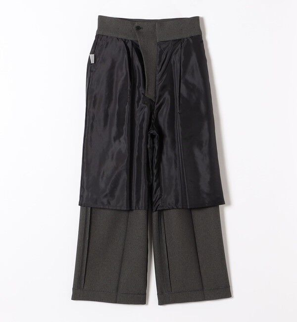 SHIPS any「SHIPS any:〈洗濯機可能〉マニッシュ サスペンダー ワイド パンツ」|その他|