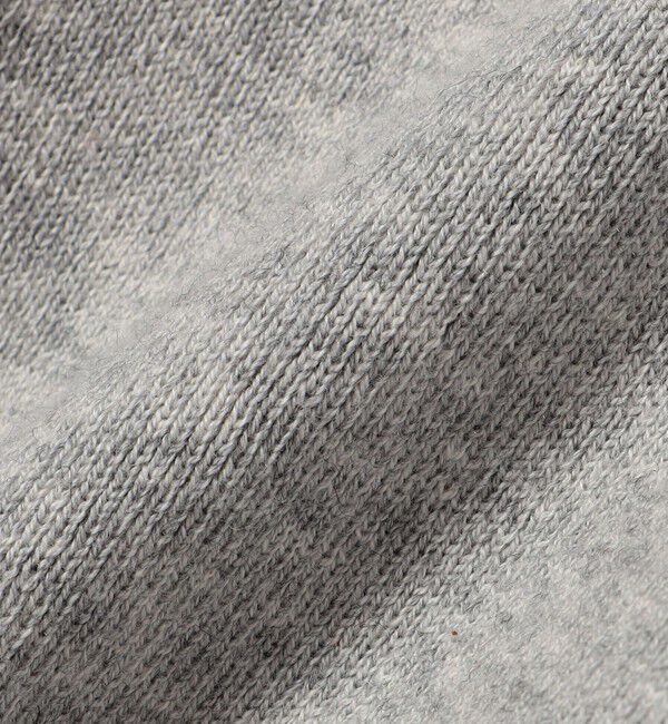 SHIPS for women「【WEB限定】〈手洗い可能〉ボーダー リブ スリーブ ベーシック ニット」|ニット・セーター|