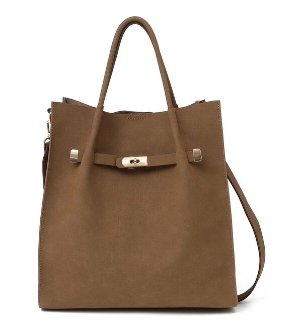 SHIPS any「《一部追加予約》SHIPS any: A4 メタル フィッティング トート バッグ」|トートバッグ|