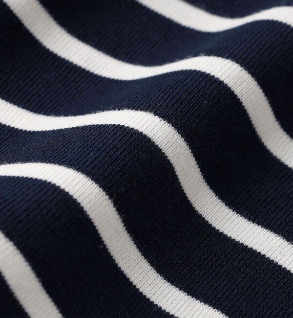 SHIPS any「SHIPS any: リンガーネック ボーダー 長袖 ポケット Tシャツ<KIDS>」|Tシャツ・カットソー|