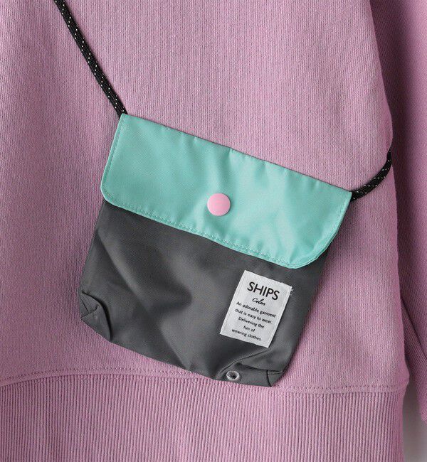 SHIPS Colors 「SHIPS Colors:〈洗濯機可能〉ボディバッグ スウェット(80～130cm)」|スウェット・ジャージ|